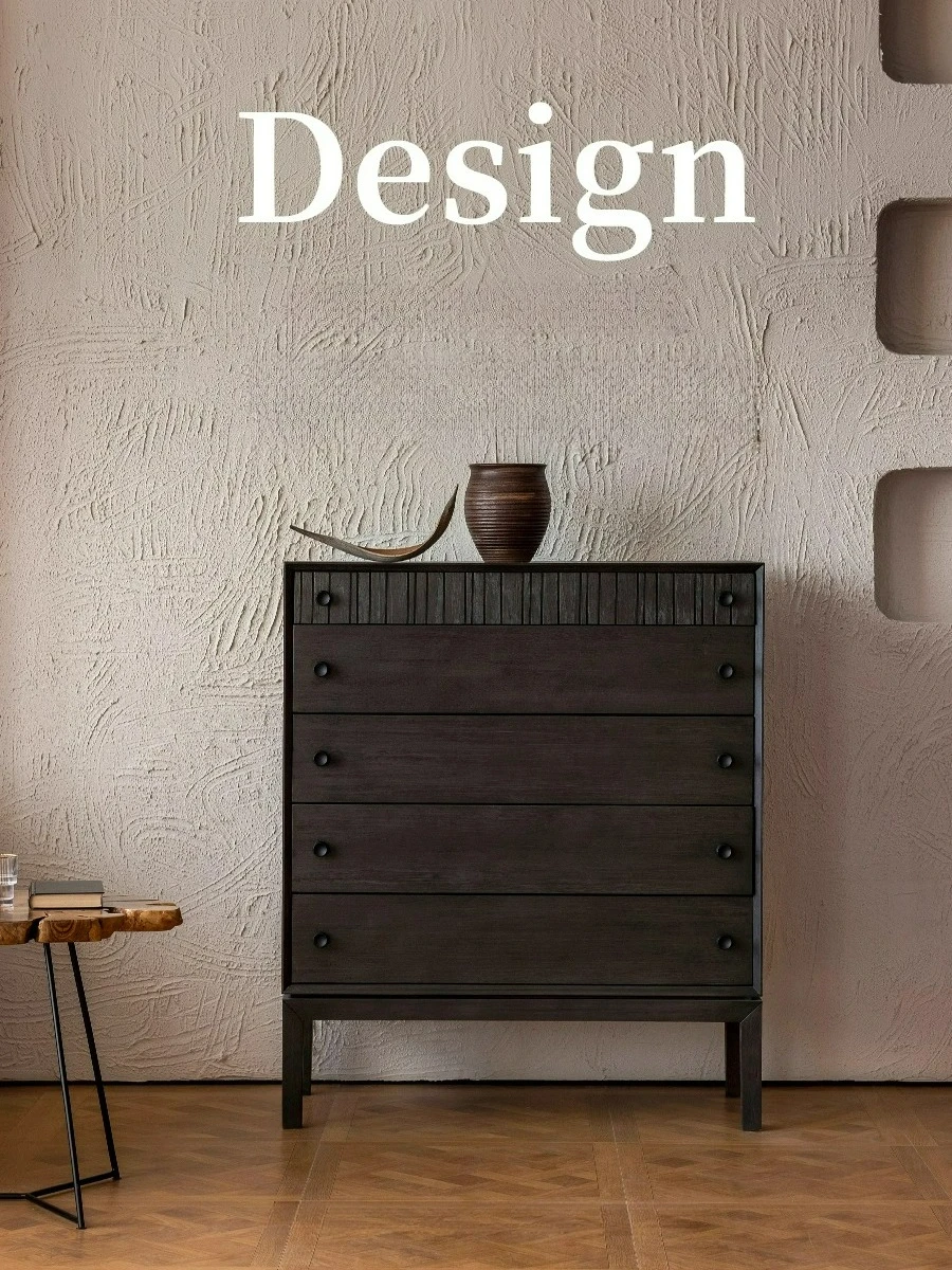 Truhe moderne einfache Lagerung Nordic Licht Luxus Schublade Möbel Wohnzimmer Schlafzimmer Massivholz Kommode