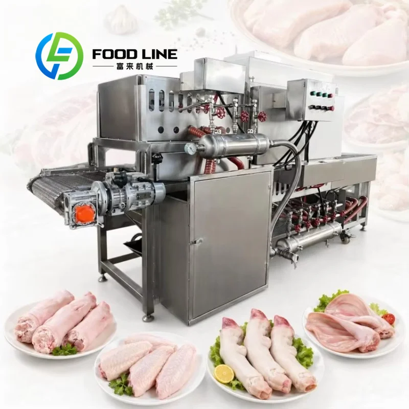 Singeing Machine, Continuous Poultry Singeing Machinery, Big Daily Output, Simple Operation For Duck And Goose Treatment