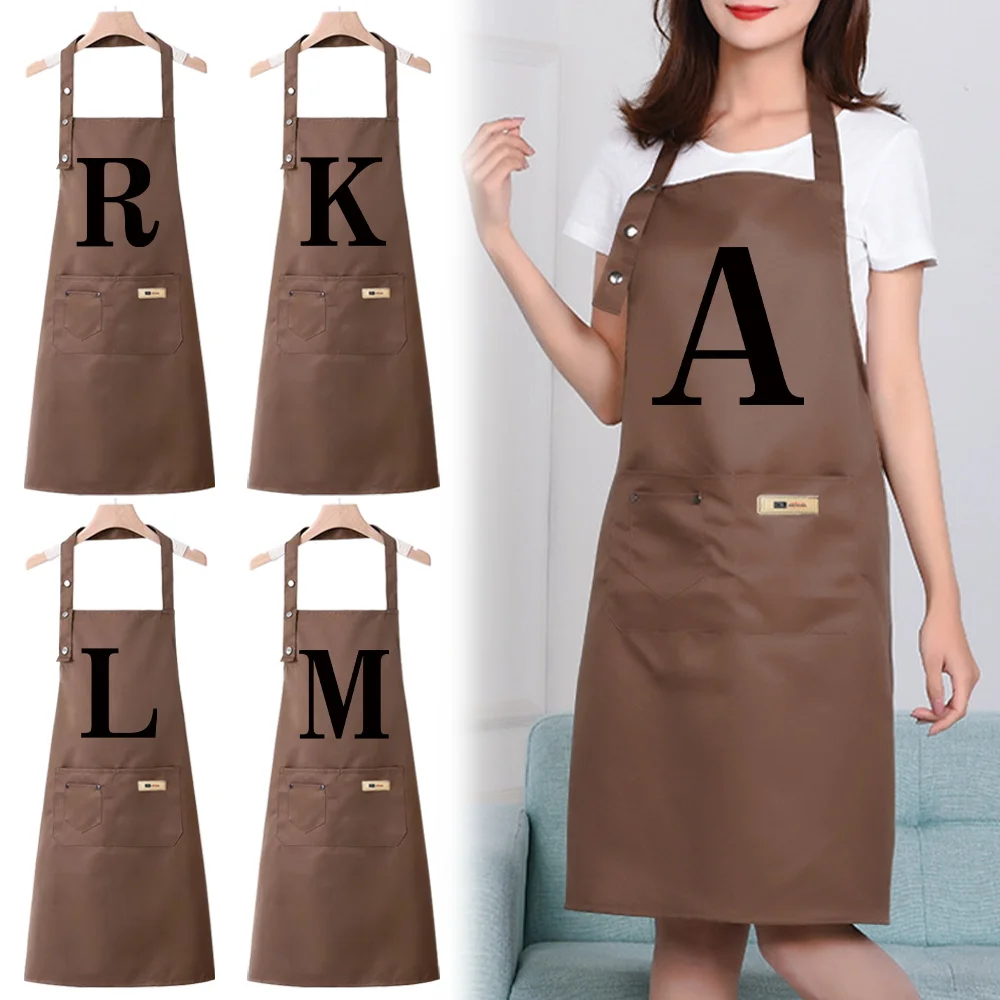 

New Apron with Multifunctional Large Pocket Design Suitable for Both Men and Women Easy To Clean and Maintain Household Cooking