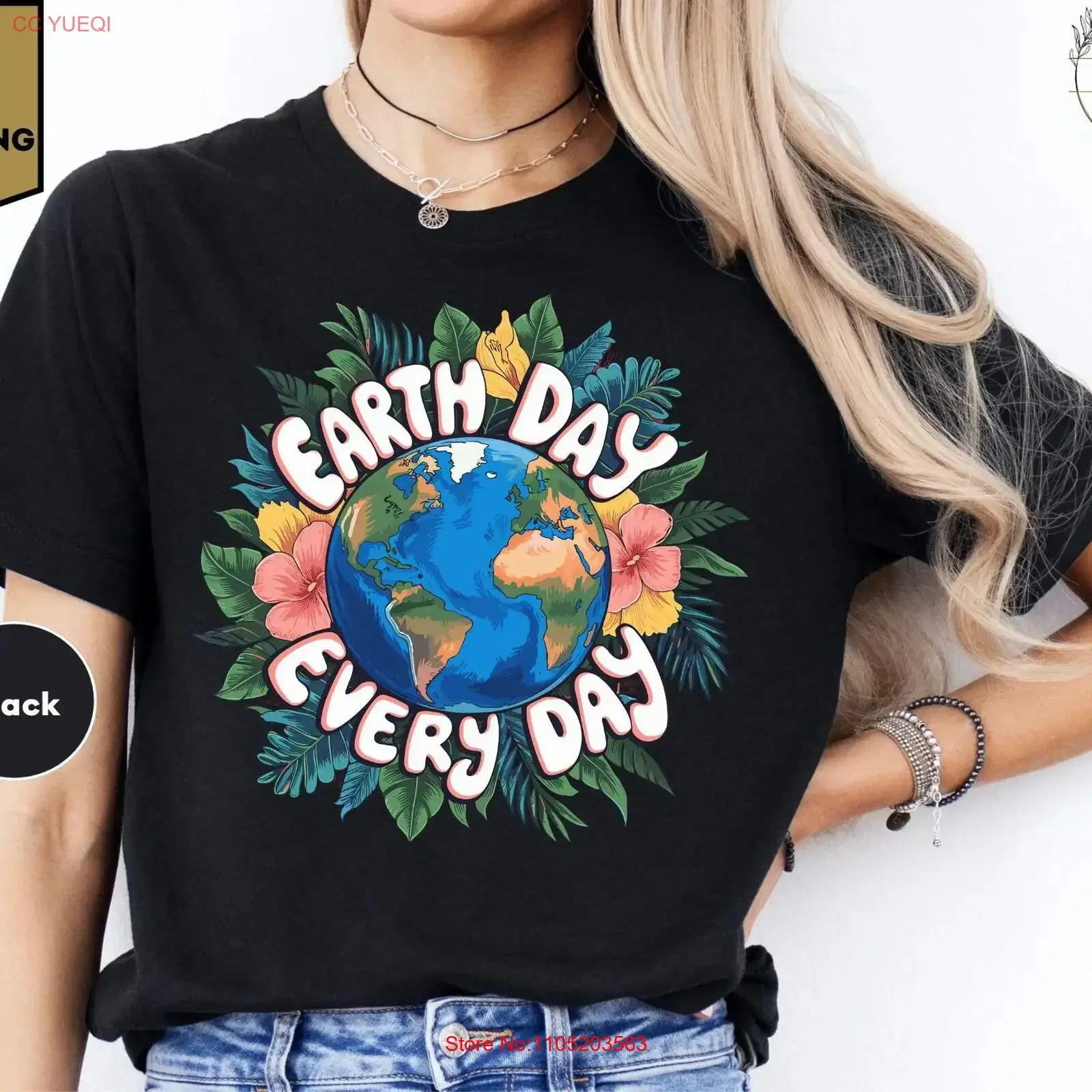 Earth Day Everyday T Shirt Save The Planet s Environmental Global Warming vintage Washed Comfortable Soft designer clothes