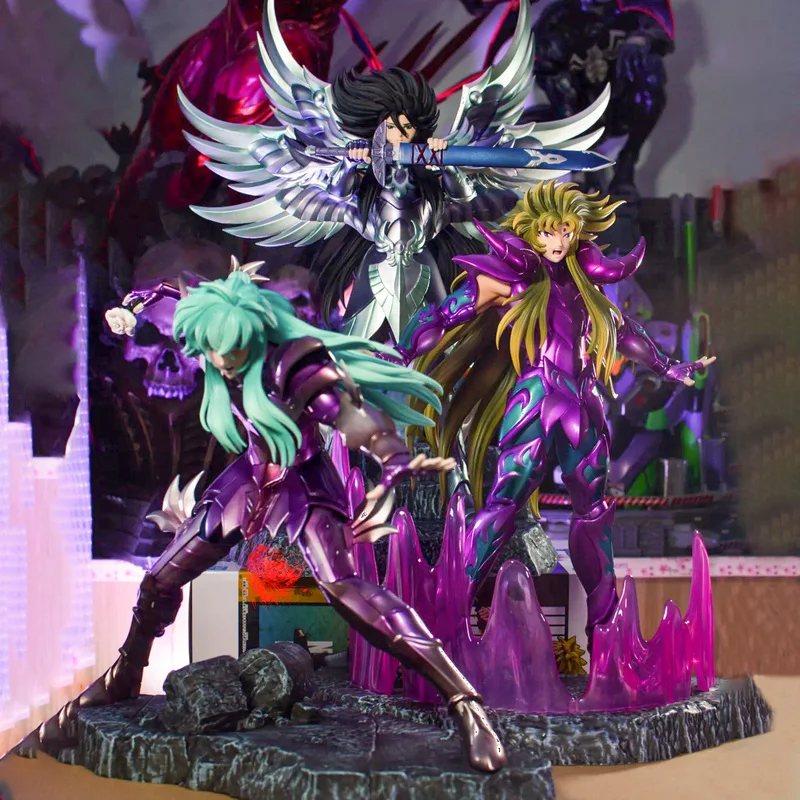 

Saint Seiya Figurine Hades' Twelve Temples Chapter New Holy War Series Anime Toy Action Figure Gift Prize Authentic In Stock