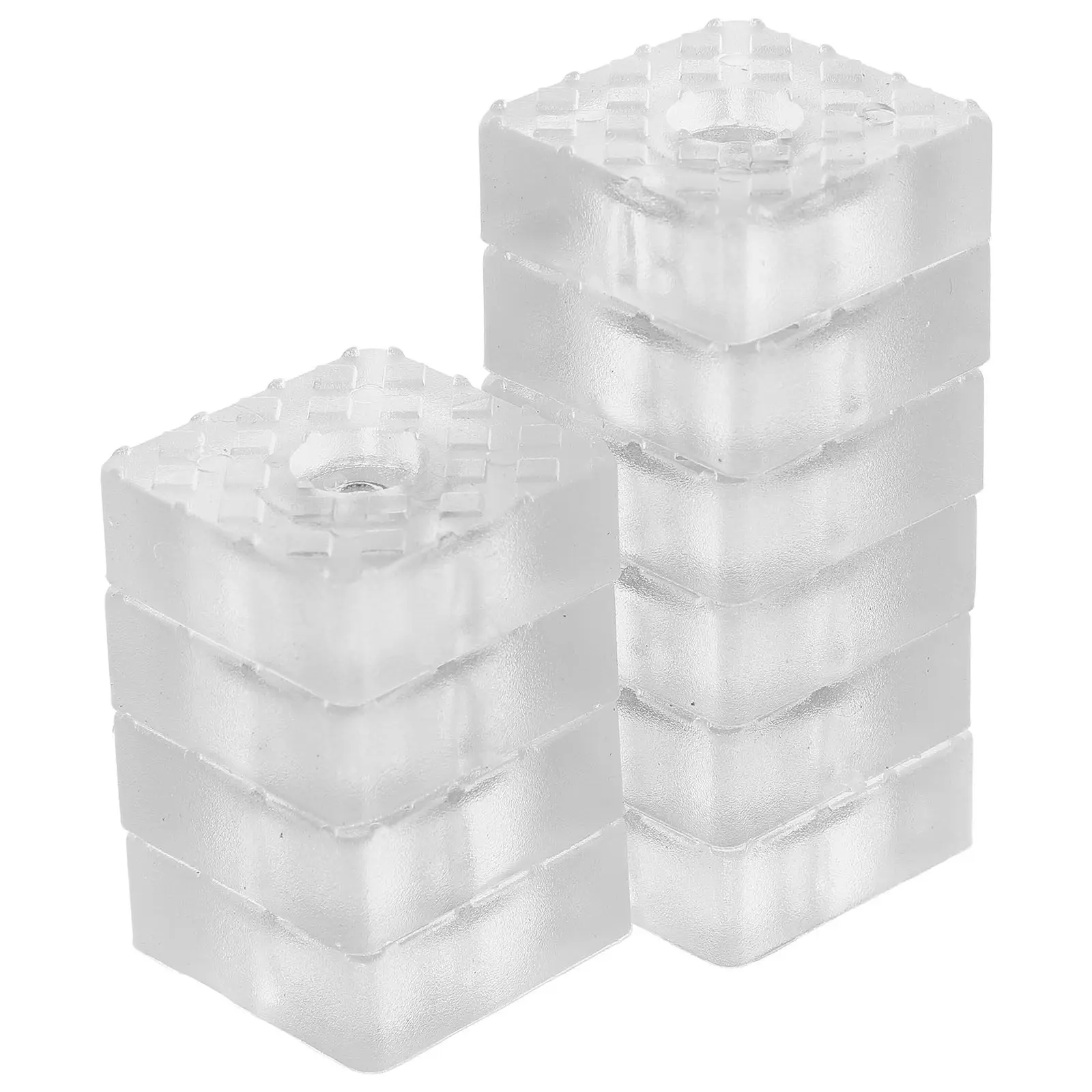 10Pcs Transparent Wear-Resistant Silicone Rubber Floor Protectors for Chair Legs Couch Feet Chopping Boards Non Slip Furniture