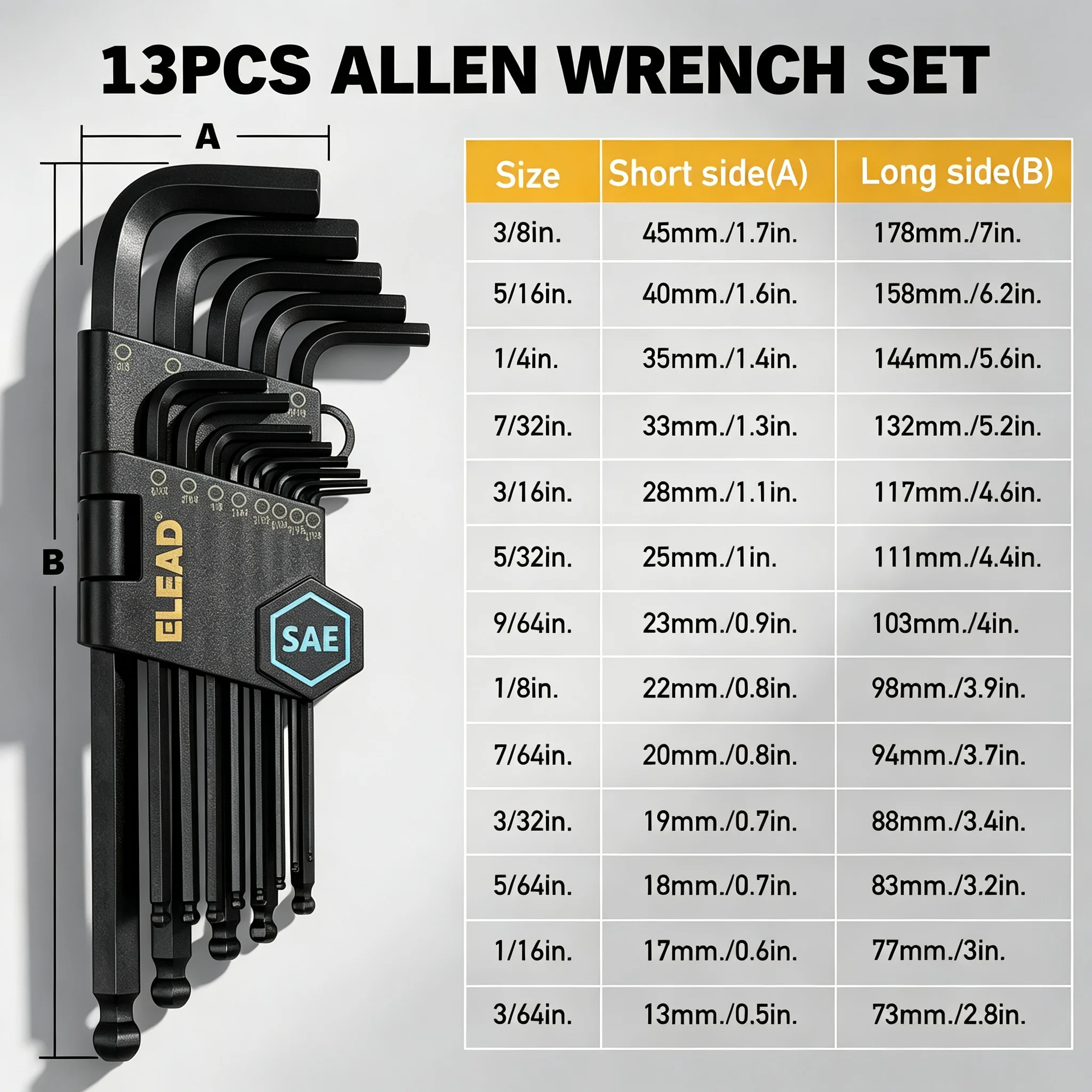 Thumbnail 2 - #62 Best Hex Key Allen Wrench Sets to Buy In 2026