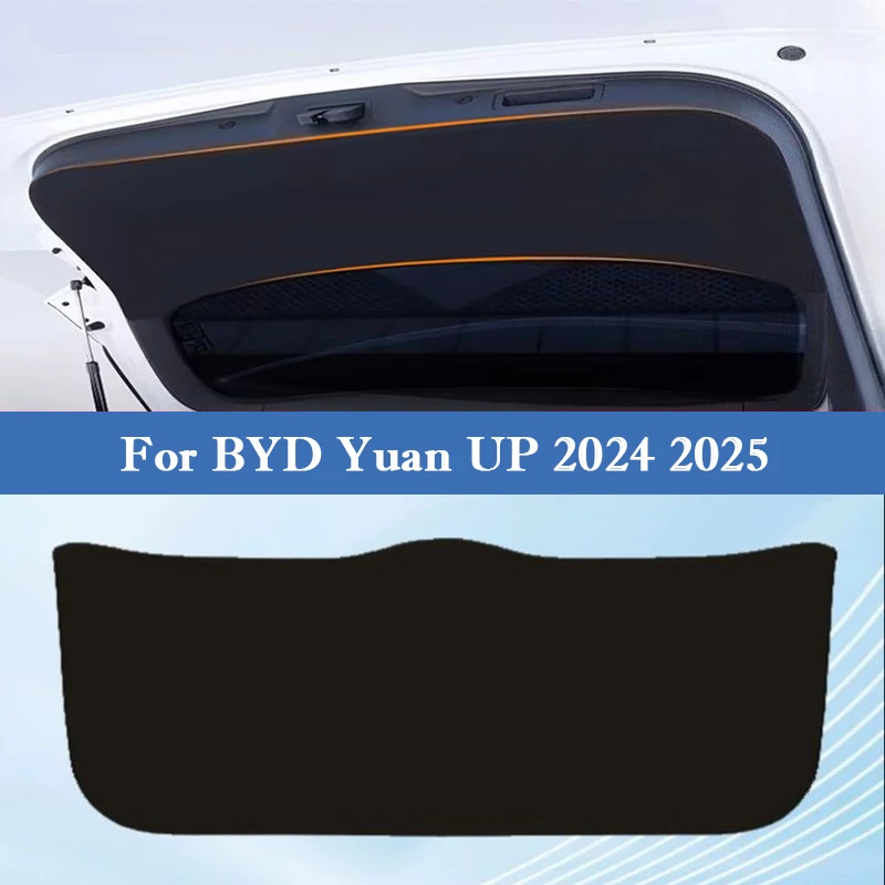 

Для BYD Yuan UP 2024 2025 багажник автомобиля, противоударная накладка на заднюю дверь, защитная наклейка от царапин, вкладыш для багажника, аксессуары для интерьера