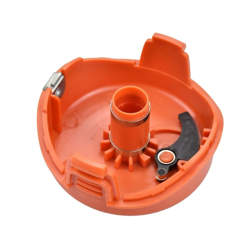 ทนทานหญ้าTrimmer REPLACEMENT SPOOL CAPติดตั้งง่ายสำหรับSF-080-BKP/90583594 แพลตฟอร์มสนามหญ้าYARD Gardenภูมิทัศน์