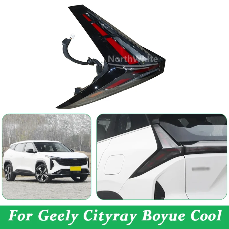 Tail Lamps Tail Light Assembly For Geely Cityray Boyue Cool Auto Rear Tail Lamp Reverse Brake Lights
