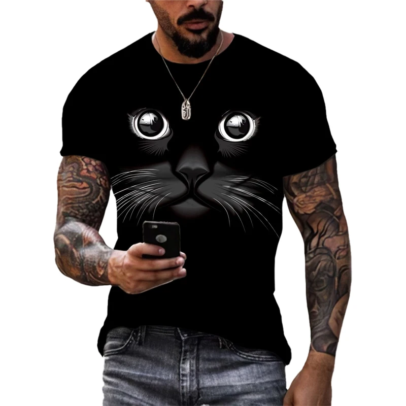 Summer New Hip Hop Funny graphic t shirts Men Fashion Casual Personality Printing Street Style Round Neck Short Sleeve Tees Tops