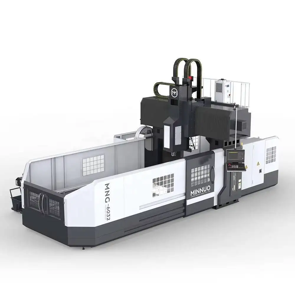 Mng-6032 جديد جودة عالية عمود مزدوج العملاقة CNC طحن هاين الأسعار 5 محور VMC مركز التسليح