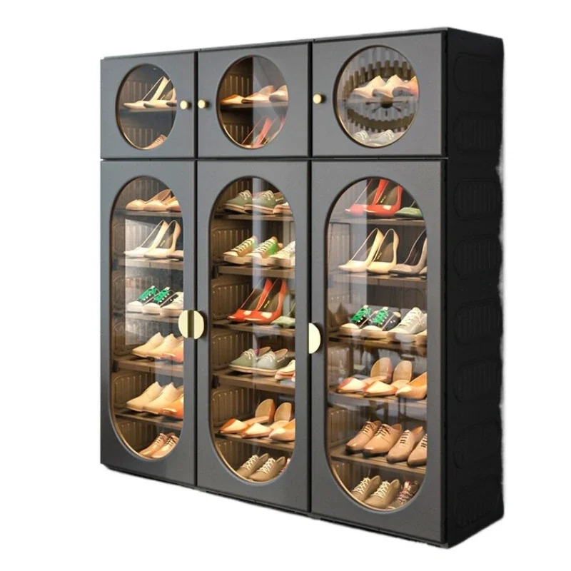 Shoe cabinet free home door indoor good-looking corridor multi-layer shoe storage artifact