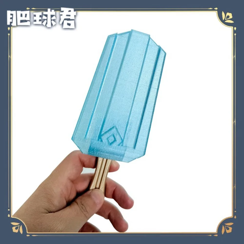 Genshin Impact Chongyun Ice Popsicle Cosplay Prop Hand‑Held Game Accessory for Events Comic Con Halloween Carnival