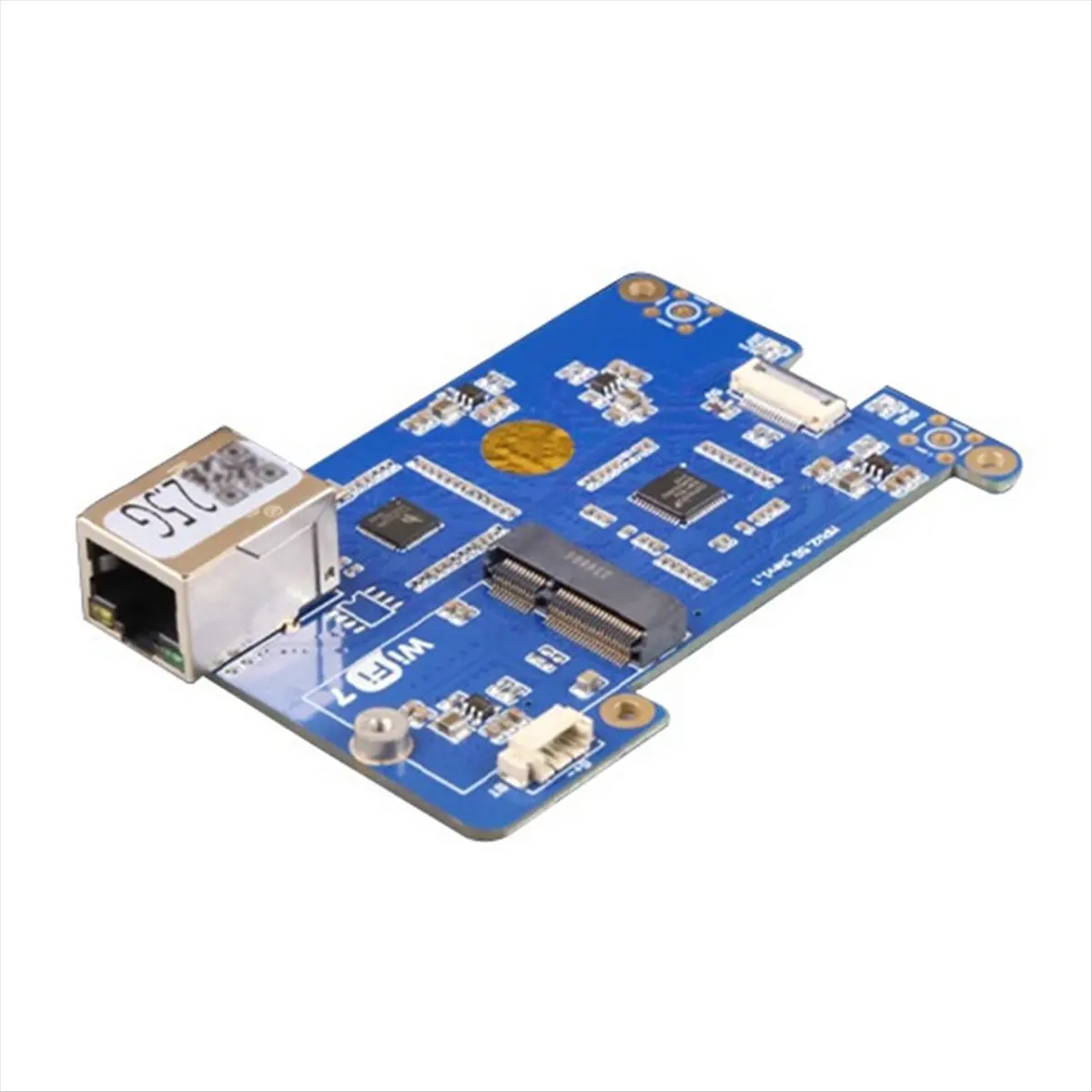 【a19r】mpw25g-for-5-expansion-board-pcie-to-wifi7-25g-eth-hat-rtl8125-support-wifi7-wifi6-wifi5-for-rpi-5
