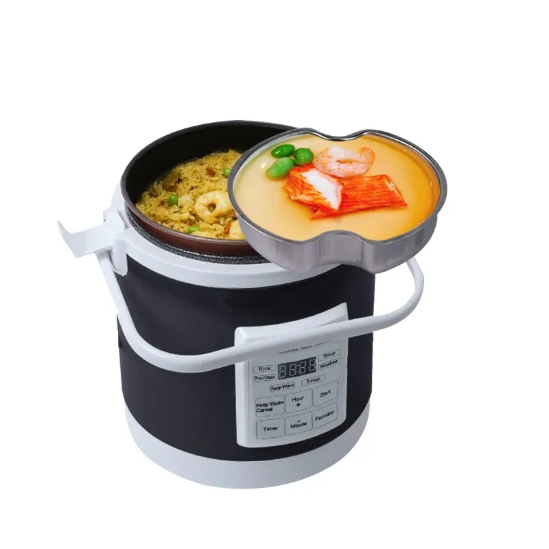 Rice Cooker Used in 12v 24v Car Multicooker Enough For Two to Three Persons