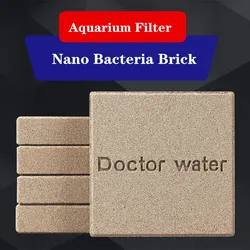 1/2 PCS Aquarium Filter Media Bio Ceramic Brick Block Ceramic Biological Filter Fish Tank Aquarium Filtration aquário acessórios