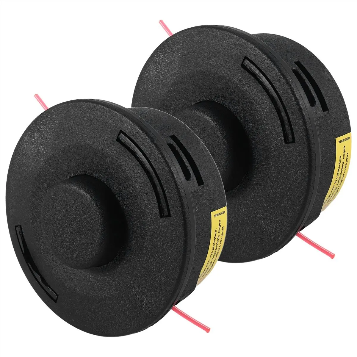 

2Pcs Trimmer Head For 25-2 Fs44 Fs55 Fs80 Fs90 Fs100 Grass Cutting for Trimmers and Brush Cutters metal+plastic