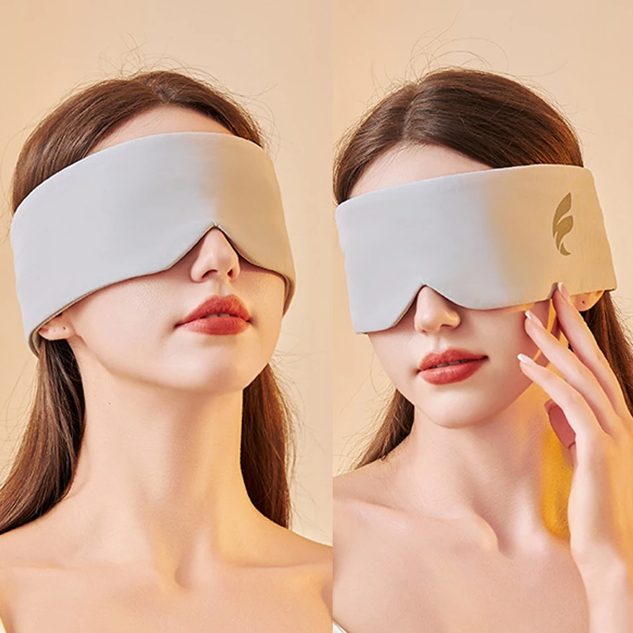 1pc Sleep eye mask, shade warm and cool dual sense space capsule eye mask maschera per l\'orecchio insonorizzata Sleep regolabile travel nap