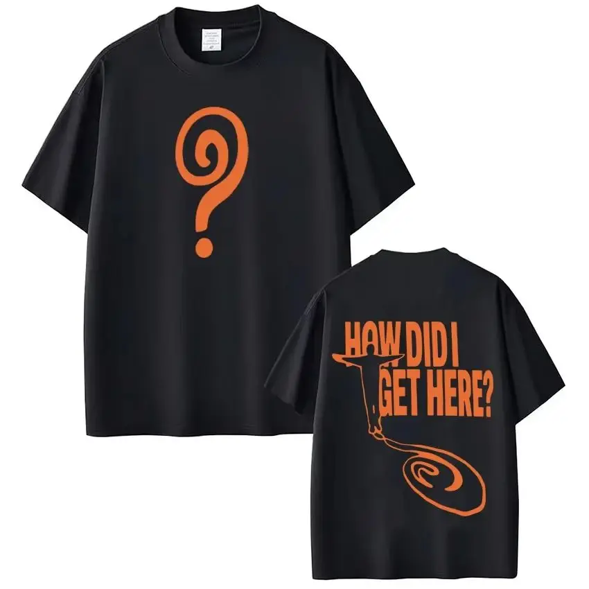 How Did I Get Here Tour 2026 Singer Louis Tomlinson Print Tshirt Fashion Hip-hop T-shirt Casual Loose T-shirs Unisex
