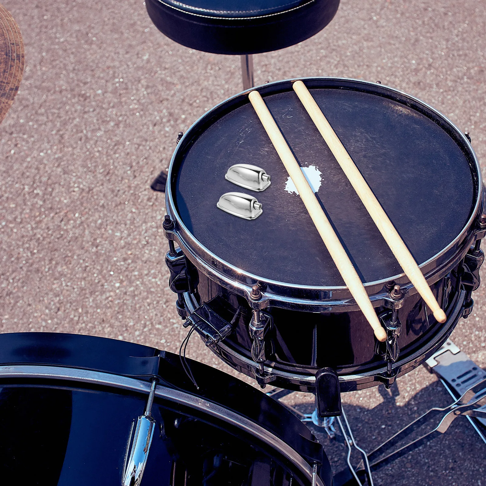 

10Pcs Triangle Drum Ears Snare Drum Accessories Durable Finish Shock Absorption Easy Setup Musical Instrument Accessories