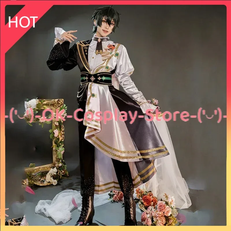 

[Custom Made] Game Ensemble Stars Kagehira Mika Itsuki Shu Cosplay Costume Roleplay Outfits Halloween Carnival Party Uniform