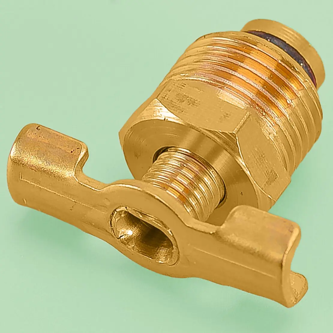 

LETAOSK 3/8" NPT Brass Drain Valve Petcock for Air Compressor Water Tank