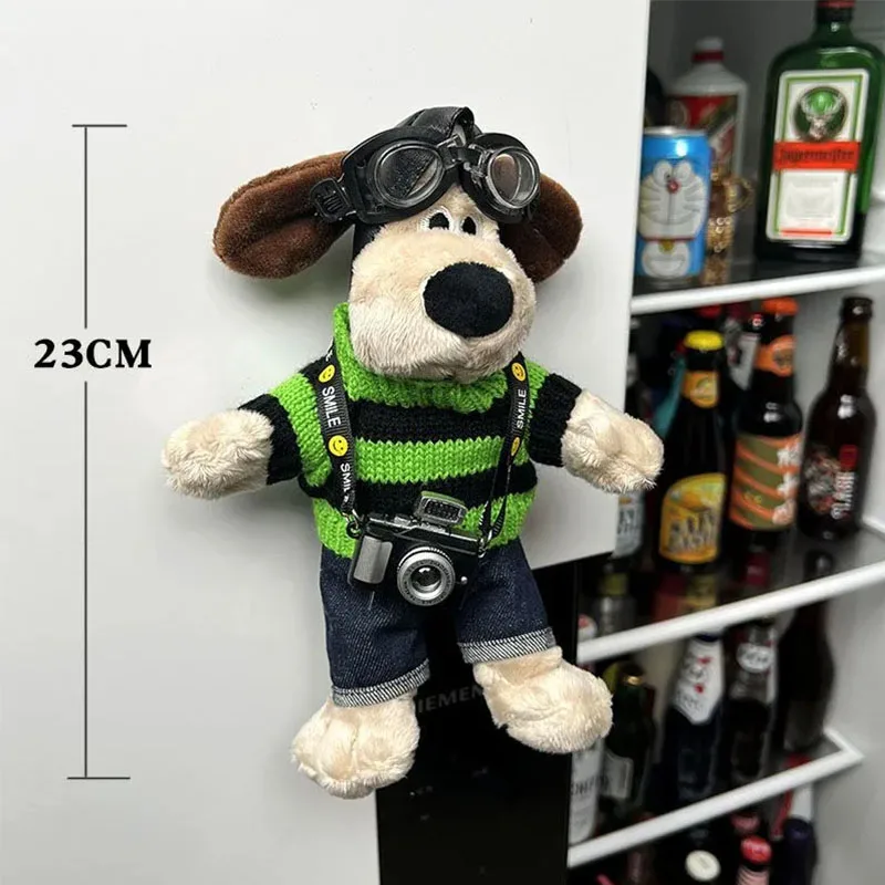 Kawali Gromit Refrigerator Magnets Cute Dolls Magnetic Decorations Holes Iron Cabinets Dormitories Decoration Gift for Girls