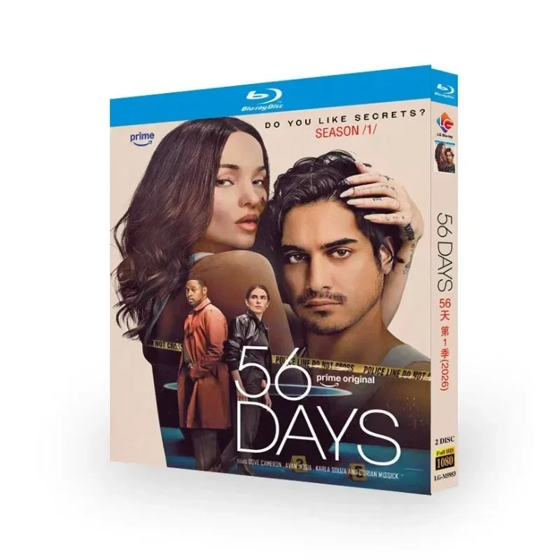 56 Days (2026) 2-Disc 1080P HD Blu-ray Box Set DVD