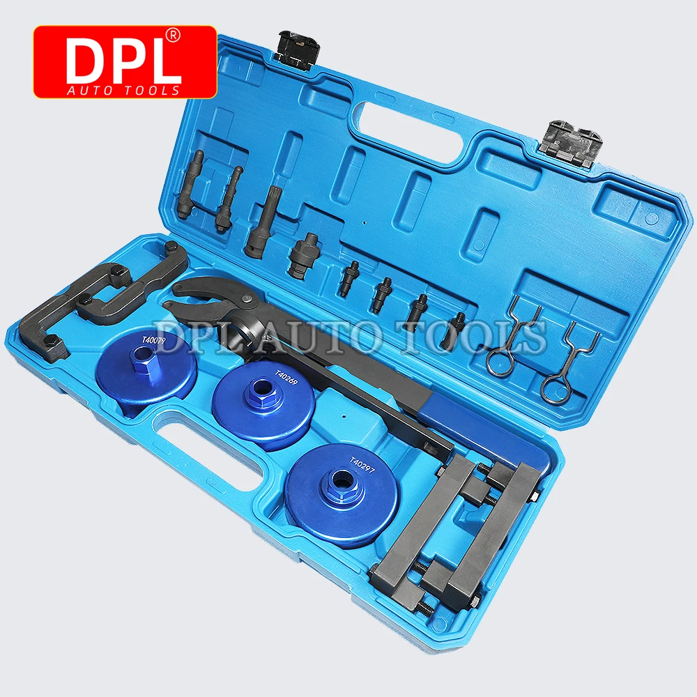 Camshaft Timing Tool Set Compatible with for Audi VW 2.0,2.4 , 2.8, 3.0T,Engine with T40079 T40269 T40297 Camshaft Adjuster Key