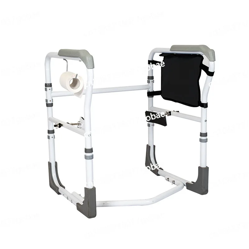 No Punching, Foldable Toilet for The Elderly, Stand Up Armrest Rack for The Elderly, Toilet Toilet Armrest Rack for The Elderly