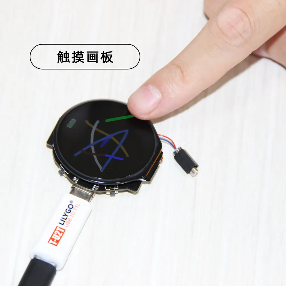 LILYGO T-WATCH 2021 Programmable Smart Watch - Capacitive Touch Screen, 32-bit MCU, PSRAM, Compass