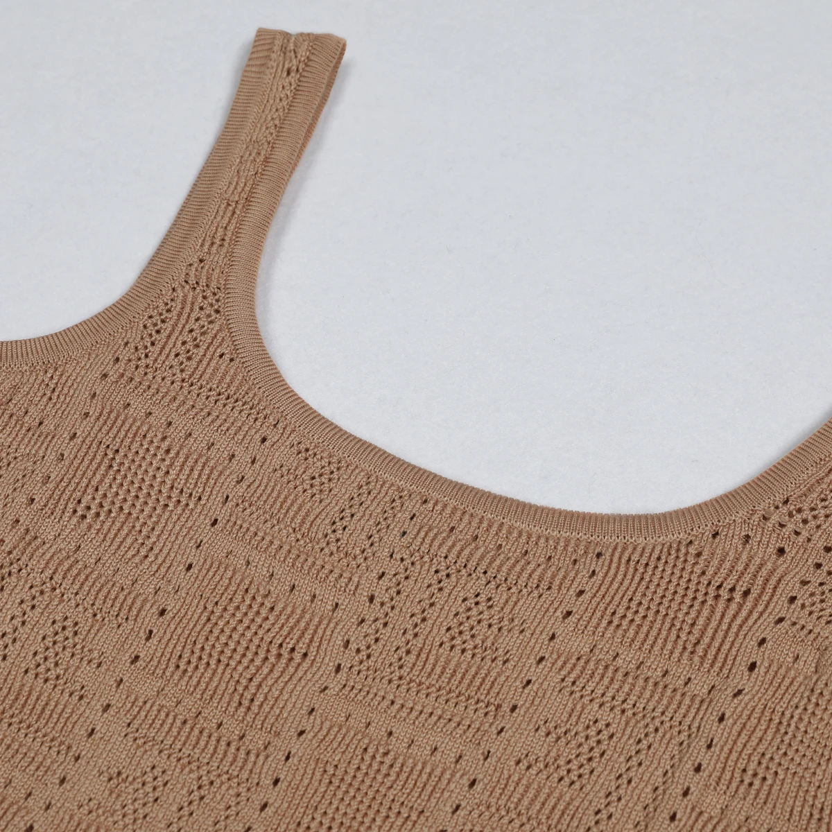 High Quality And Fashionable New Elastic Knitted Texture Round Neck Single Breasted Cardigan Slim Fit Suspender Dress Women Set