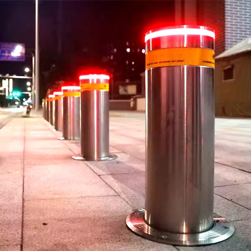 Automatic telescopic hydraulic mooring post 600mm car parking stainless steel driveway residential automatic