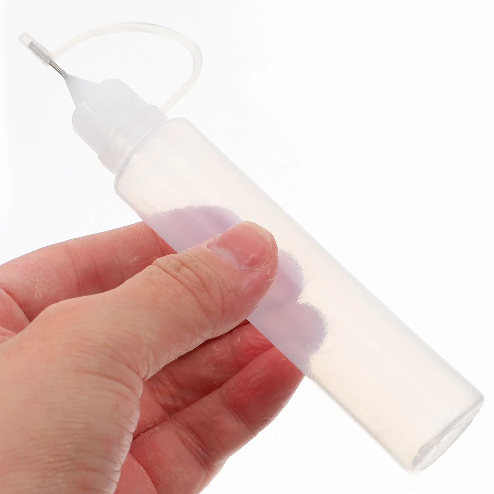 10Pcs Needle Point Squeeze Bottles for Precision Liquid Application Craft Glue Paint Oiler Refillable Travel Friendly Pe