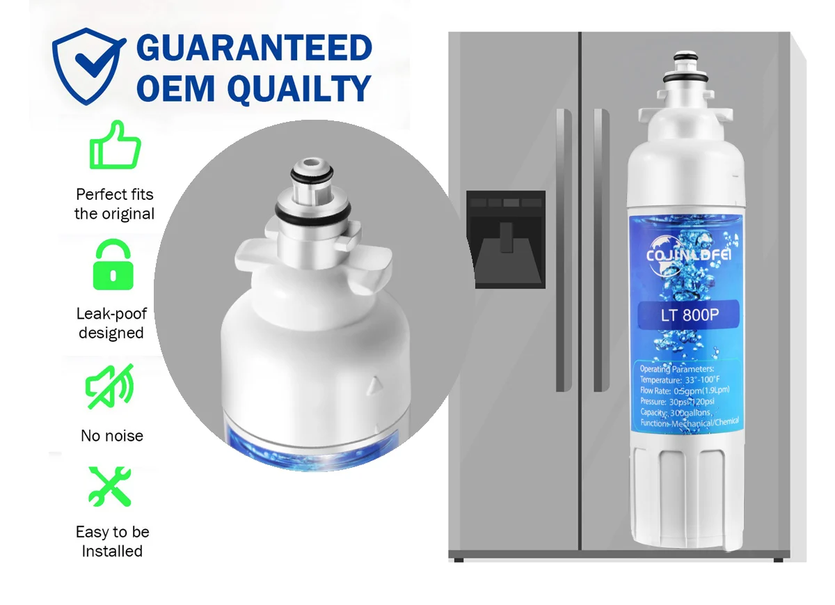 Imagem -05 - Substituição Lt800p para Kenmore Elite 9490 lg Adq73613401 Adq73613402 Adq736134 469490 Lsxs26326s Frigorífico Filtro de Água