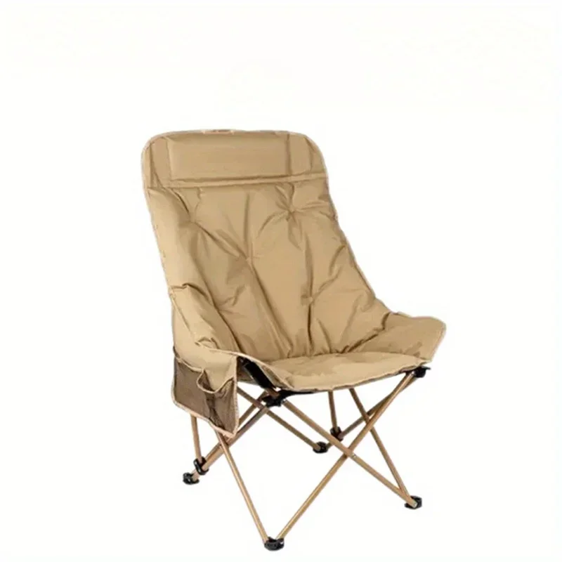 High back outdoor barbecue picnic dining table chair set portable folding camping beach chair
