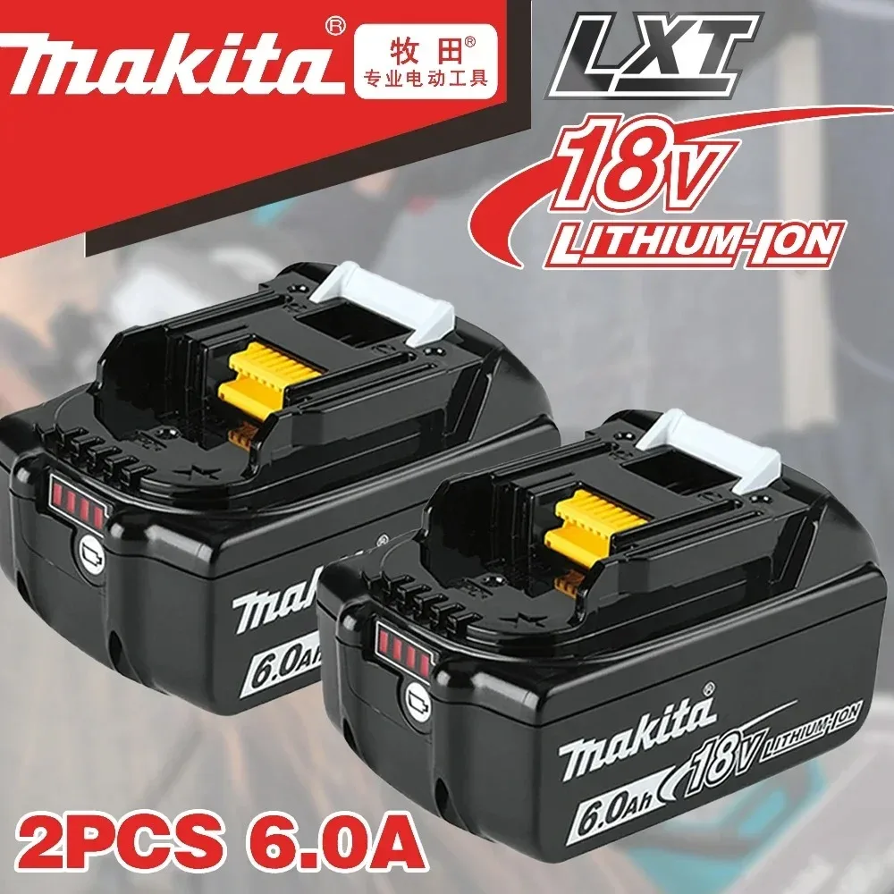 Original Makita 18V 5Ah/6Ah rechargeable battery, suitable for Makita BL1830 BL1830B BL1840 BL1840 BL1850 BL1850B electric tool