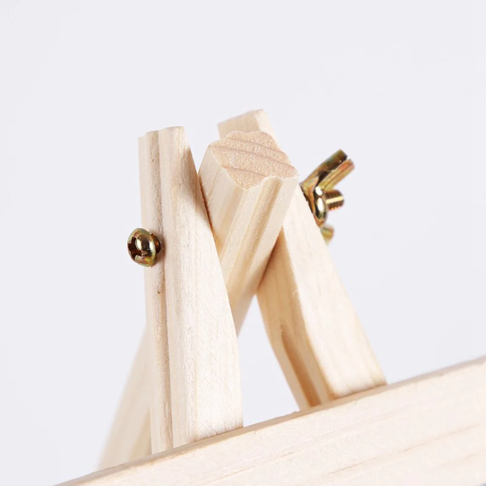 

Wood Kid Drawing Stand 28x21cm Eco Friendly Simple Wooden Easel for Art Students Home Outdoor Display Stand Drawing