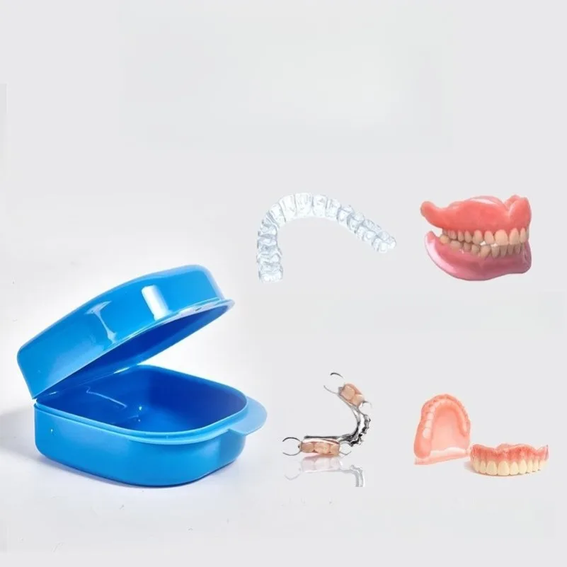 20Pcs Holder Storage Box Placement Box, Convenient Carry Box for Correction Braces Box Lab Model Boxs Denture Boxs s