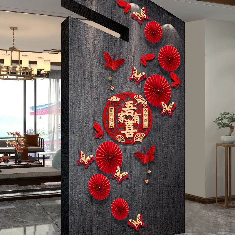 

Wedding Home Decor: Feature Wall for Bridal Suite, Newlywed Living Room, Staircase Wall, Bedroom, Luxury-Style Lace Accents