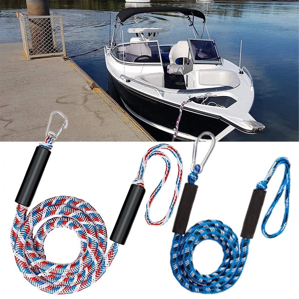 Heavy Duty Boat Mooring Tool Durability Marine Rope for Kayaks Watercraft Fishing Lanyard Jet Skis Pontoons Canoes Power Boats