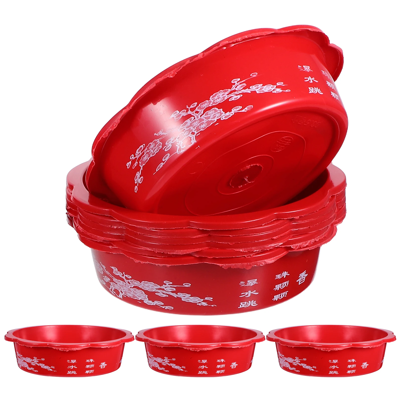 

10 Pcs Hydroponic Flower Pot Home Planters for Indoor Bowl Plants Narcissus Garden Indoors Water Lotus