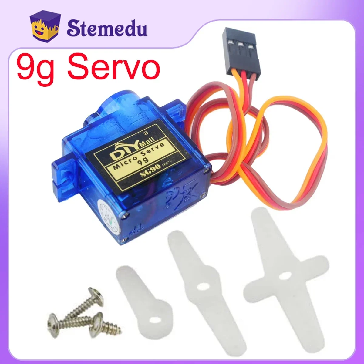 SG90 Mini 9G Micro Servo Motor For Arduino RC Car Model Robot 6CH Helicopter Airplane Controls DIY Toys Drones 2/5/10/100pcs/lot