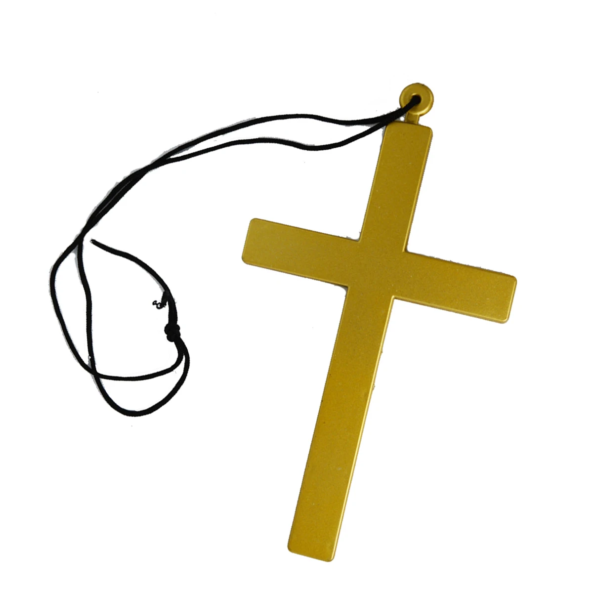 

gold cross monk cross plastic
