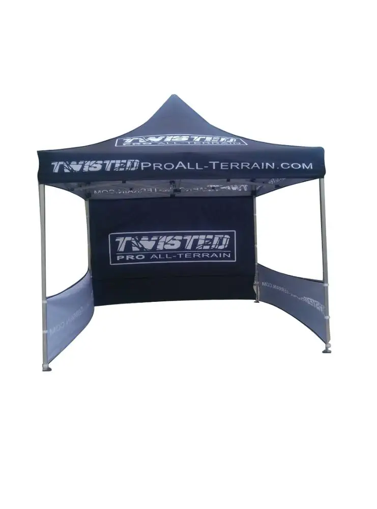 Customized 3x3m Waterproof Fabric Outdoor Promotion Trade Show Aluminum Gazebo Canopy Folding Tent