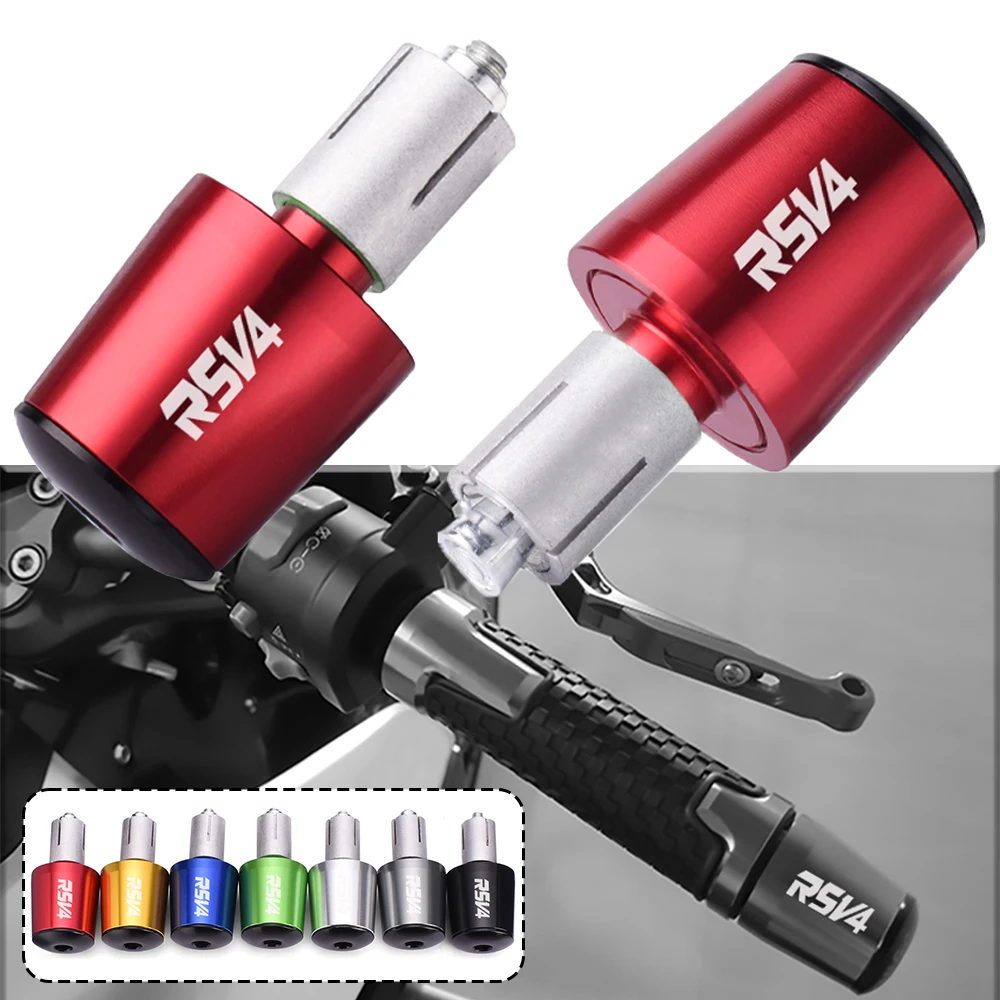 

For Aprilia RSV 4 RSV4 RR RF Motorcycle Handle Bar End Weight Handlebar Grip Cap Modification Handle Protection Plug Accessories