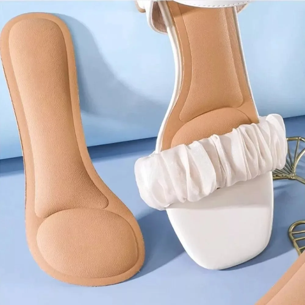 Self-adhesive Women Soft High-heel Insoles Anti-slip Shoes Stickers Pad High-heel
