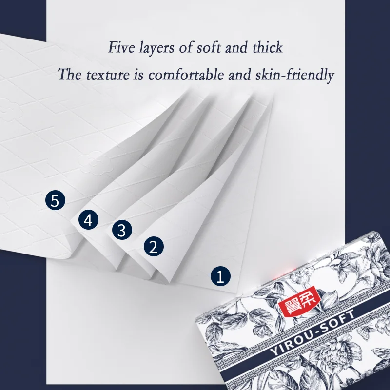 460 ورقة، 24 كيسًا كبيرًا من المناديل الورقية، صندوق كامل من ورق التواليت المنزلي، ورق المناديل، ورق التواليت، ورق المناديل، إلخ #4