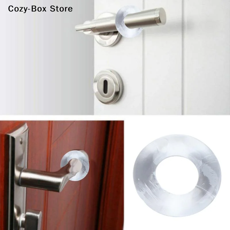 [ZY]3PCS DIY Simple Repair Soft Glue Door Plug Soft Glue Painted Plastic Door Impact Block Lower Door Soft Glue Wall Protector