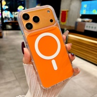 Official For Magsafe Magnetic Wireless Charge Case For iPhone 17 Pro Max 17 Pro 17 Air Acrylic Shockproof Protection Hard Cover