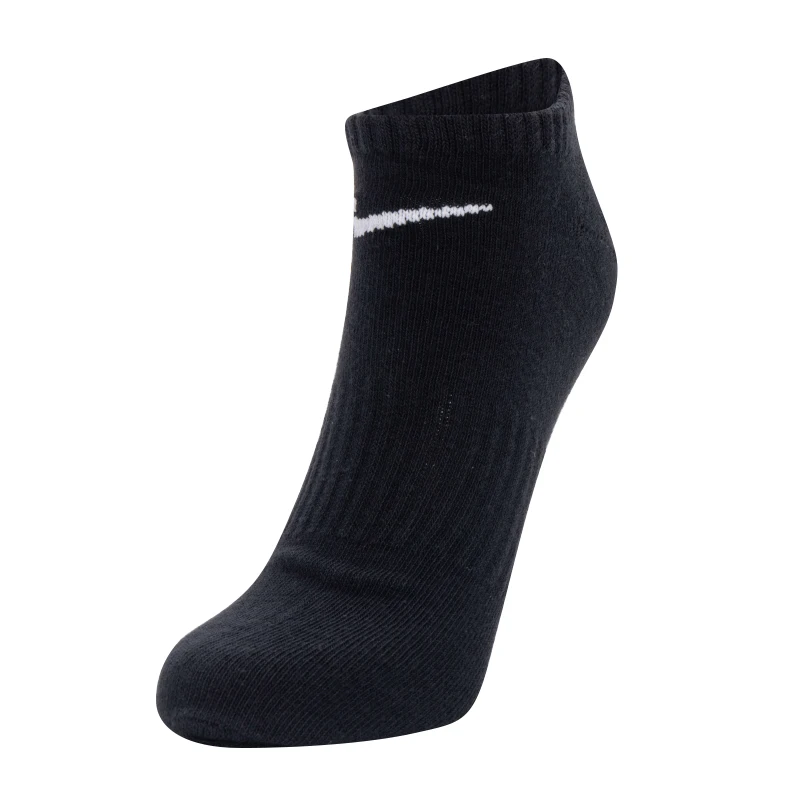 

Мужские и женские носки Nike Crew Everyday Bball 3Pr, быстросохнущие короткие носки Баскетбольные носки (3 пары) Sx7678-010