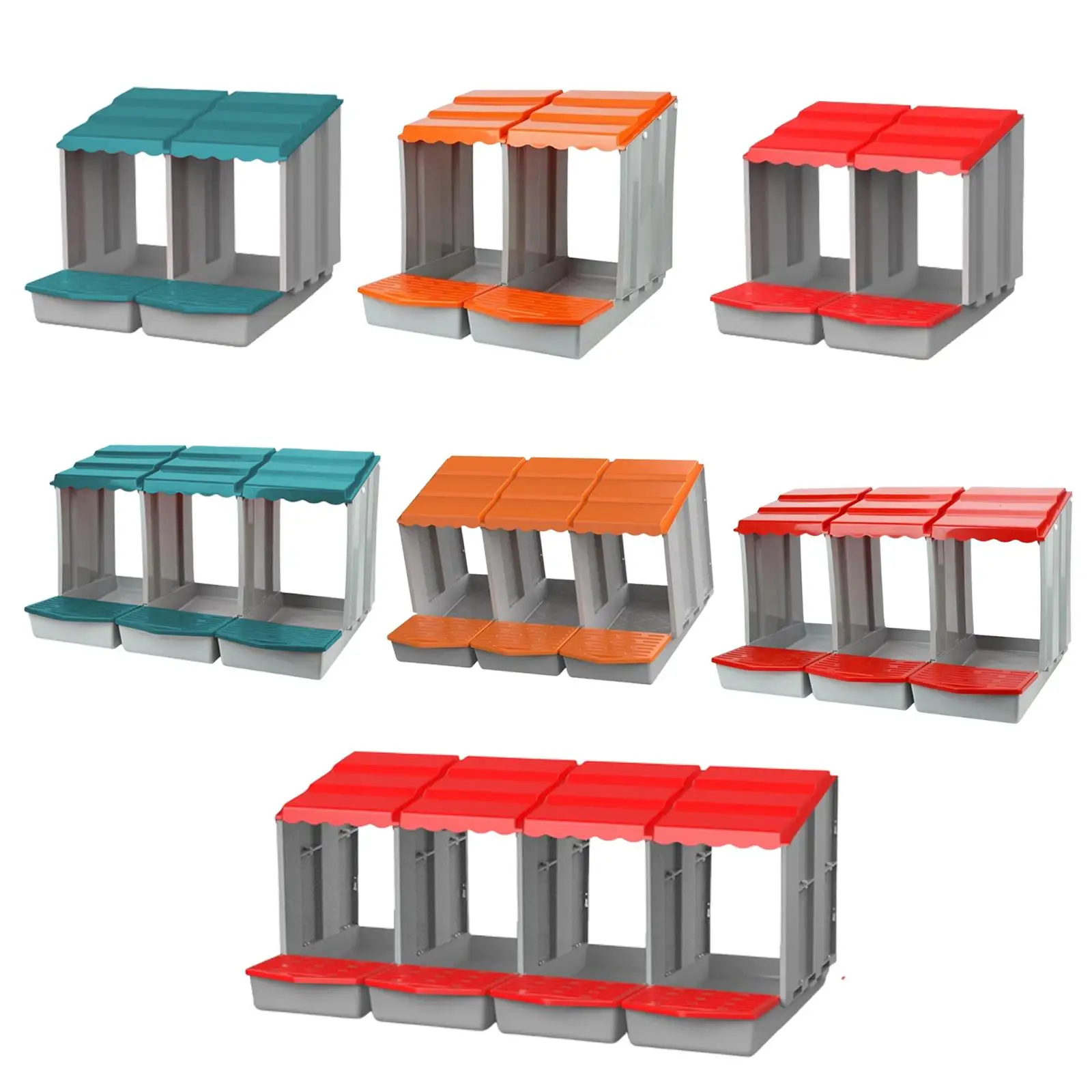 

Egg Laying Box Easy Clean Comfortable Chicken Coop for Duck Home Poultrys