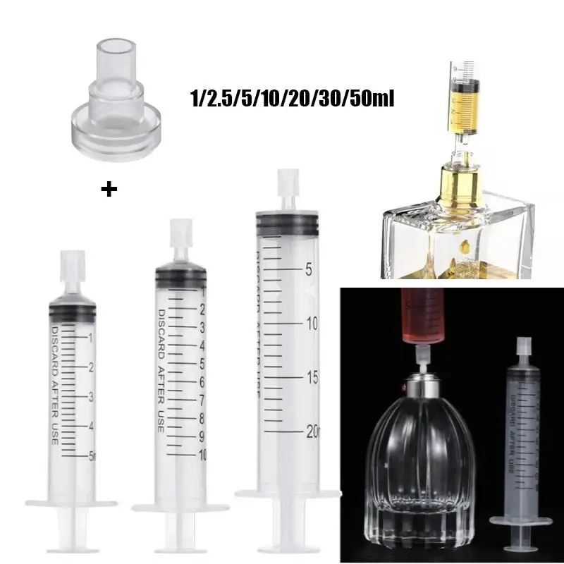 Fragrance Transfer Refill Tool Kit Press Pump with Spring Dropper Dispenser for Travel Perfume Bottling Work